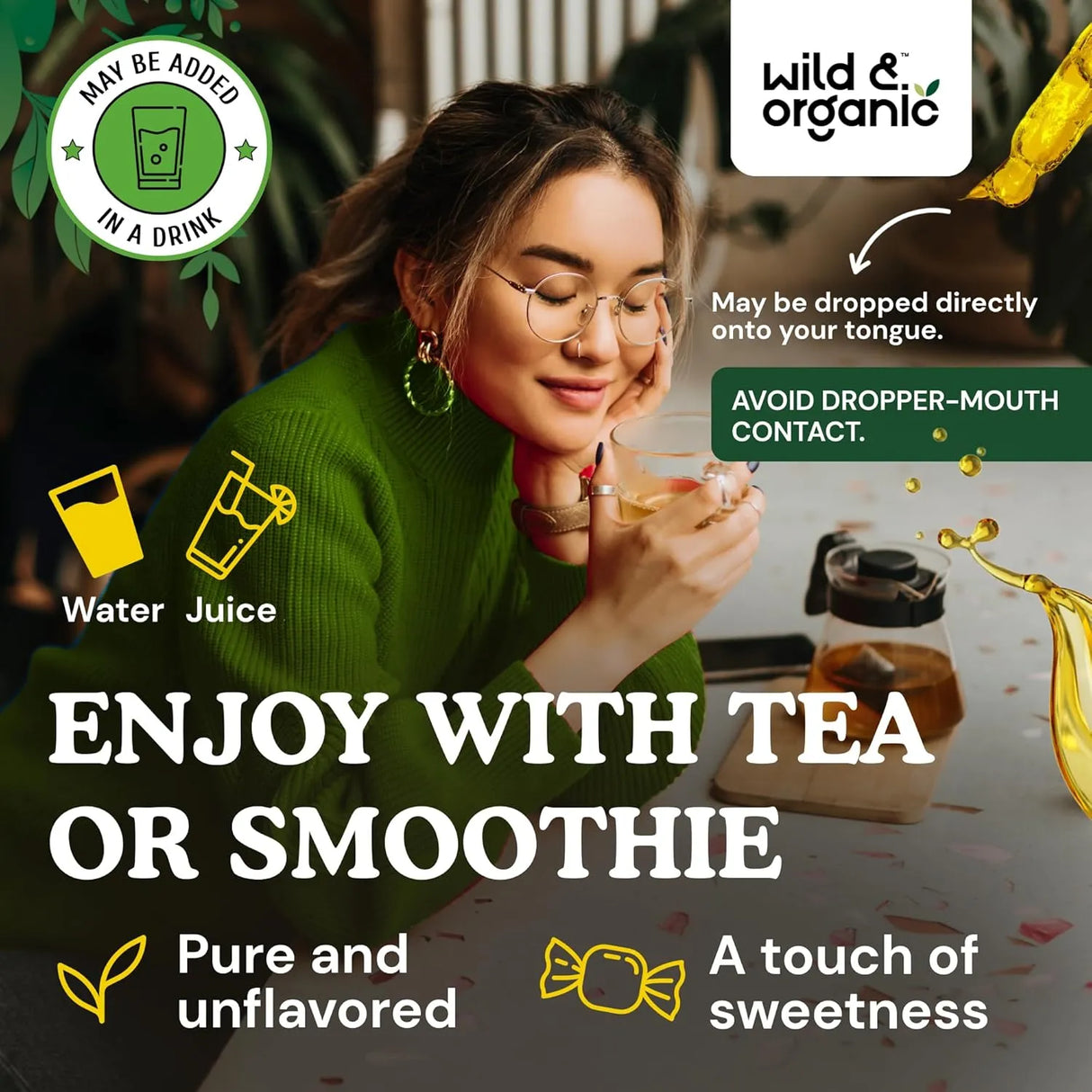 WILD & ORGANIC - Wild & Organic Soursop Graviola Liquid Drops 2 Fl.Oz. - The Red Vitamin MX - Suplementos Alimenticios - {{ shop.shopifyCountryName }}