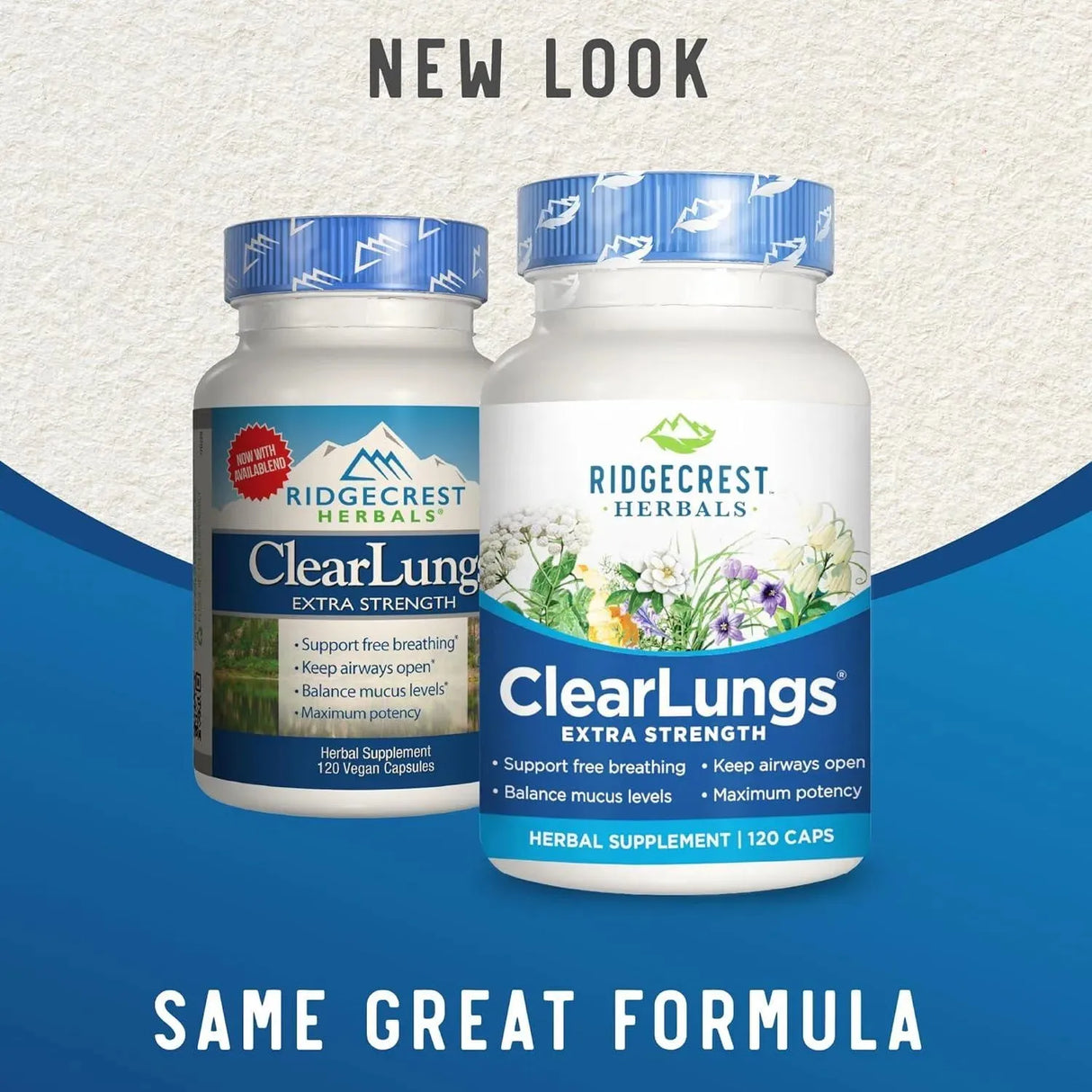 RIDGECREST HERBALS - RidgeCrest Herbals ClearLungs Extra Strength 120 Capsulas - The Red Vitamin MX - Suplementos Alimenticios - {{ shop.shopifyCountryName }}
