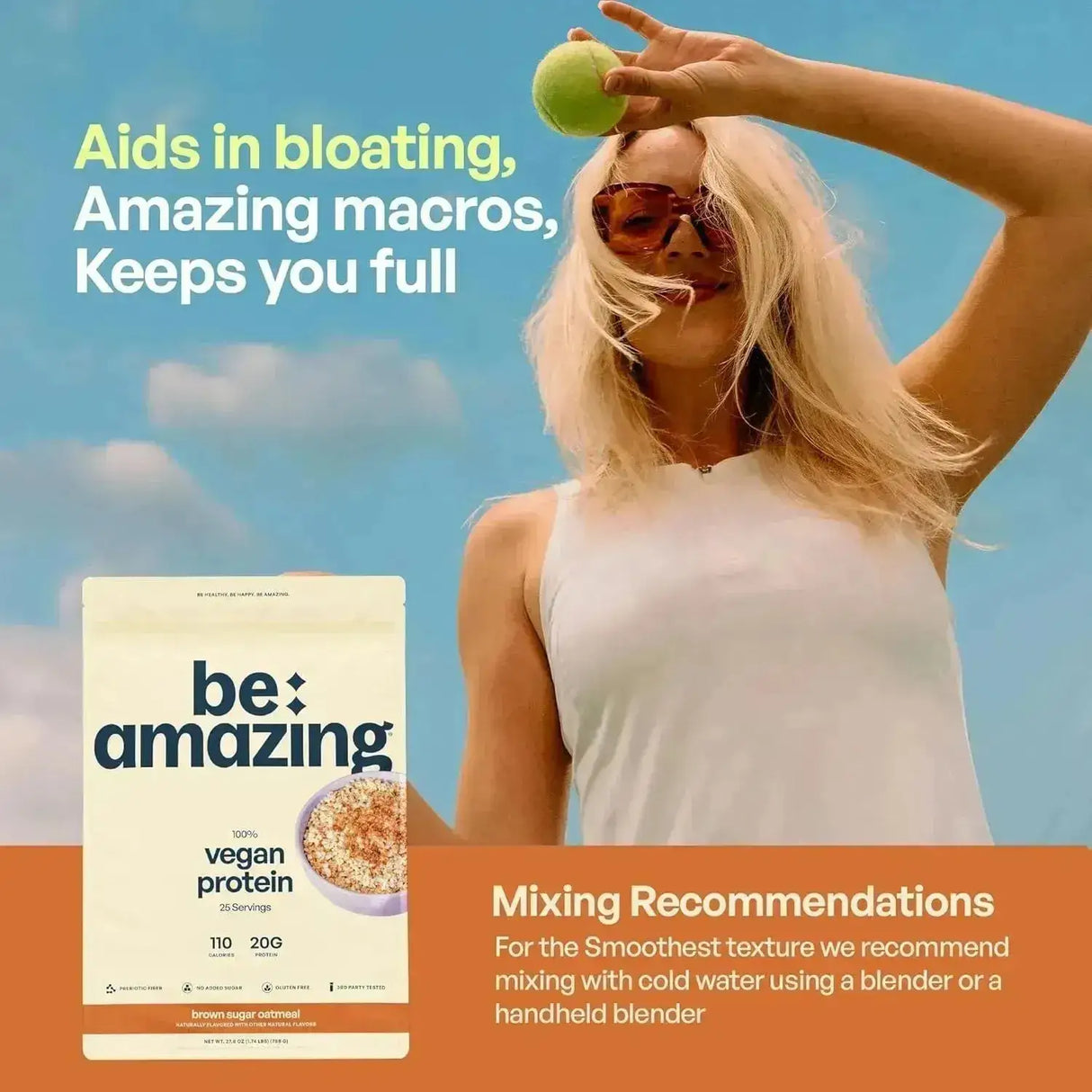 BEAM - BEAM Be Amazing Vegan Protein Powder Brown Sugar Oatmeal 25 Servicios 788Gr. - The Red Vitamin MX - Suplementos Alimenticios - {{ shop.shopifyCountryName }}