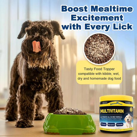 SHINEPAWS - SHINEPAWS Dog Multivitamin Powder 90 Servicios 270Gr. - The Red Vitamin MX - Multivitamínicos Para Perros - {{ shop.shopifyCountryName }}