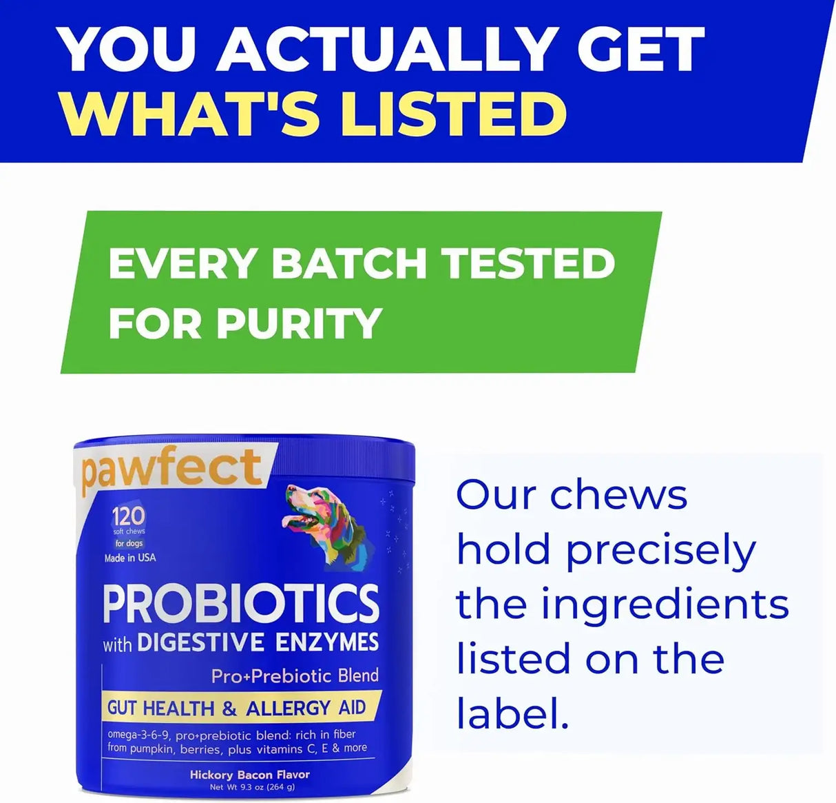 PAWFECTCHEW - PAWFECTCHEW Pet Probiotics for Dogs & Digestive Enzymes for Dogs 120 Masticables - The Red Vitamin MX - Probióticos Para Perros - {{ shop.shopifyCountryName }}