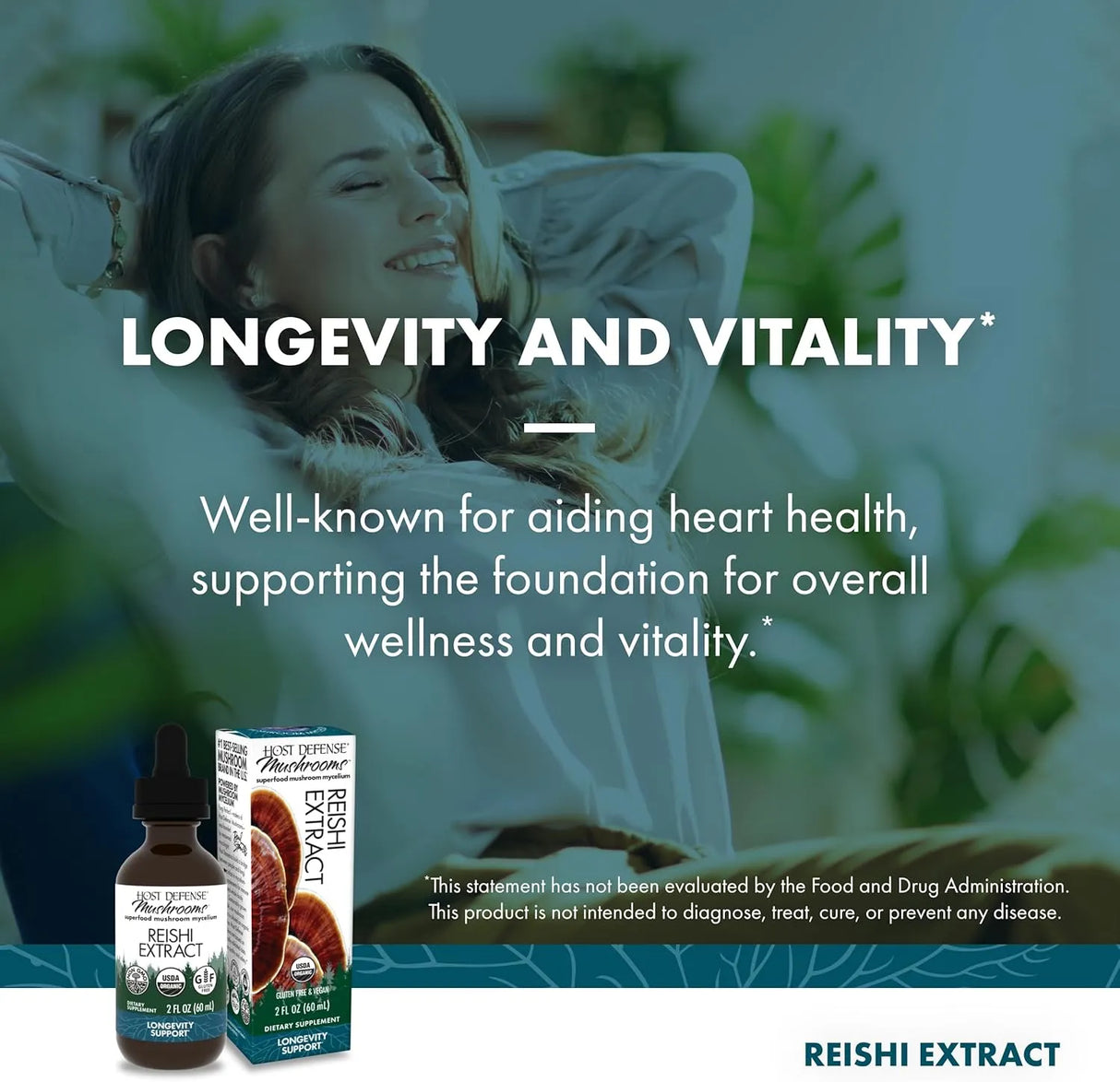 HOST DEFENSE - Host Defense Reishi Extract 2 Fl.Oz. - The Red Vitamin MX - Suplementos Alimenticios - {{ shop.shopifyCountryName }}