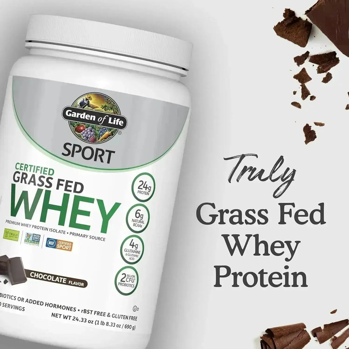 GARDEN OF LIFE - Garden of Life SPORT Whey Protein Grass Fed Whey Protein Chocolate 690Gr. - The Red Vitamin MX - Suplementos Alimenticios - {{ shop.shopifyCountryName }}