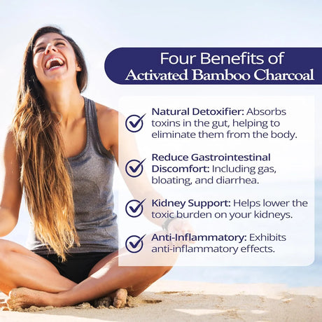 DR. TENNANT'S - Dr. Tennant's Activated Bamboo Charcoal 90 Capsulas - The Red Vitamin MX - Suplementos Alimenticios - {{ shop.shopifyCountryName }}