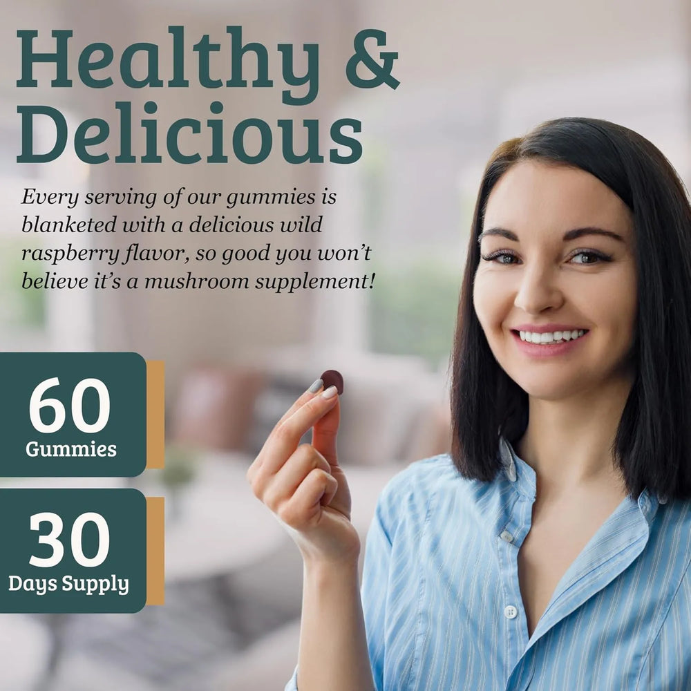 SUNMED - SUNMED All-in-One Mushroom Gummy 60 Gomitas - The Red Vitamin MX - Suplementos Alimenticios - {{ shop.shopifyCountryName }}