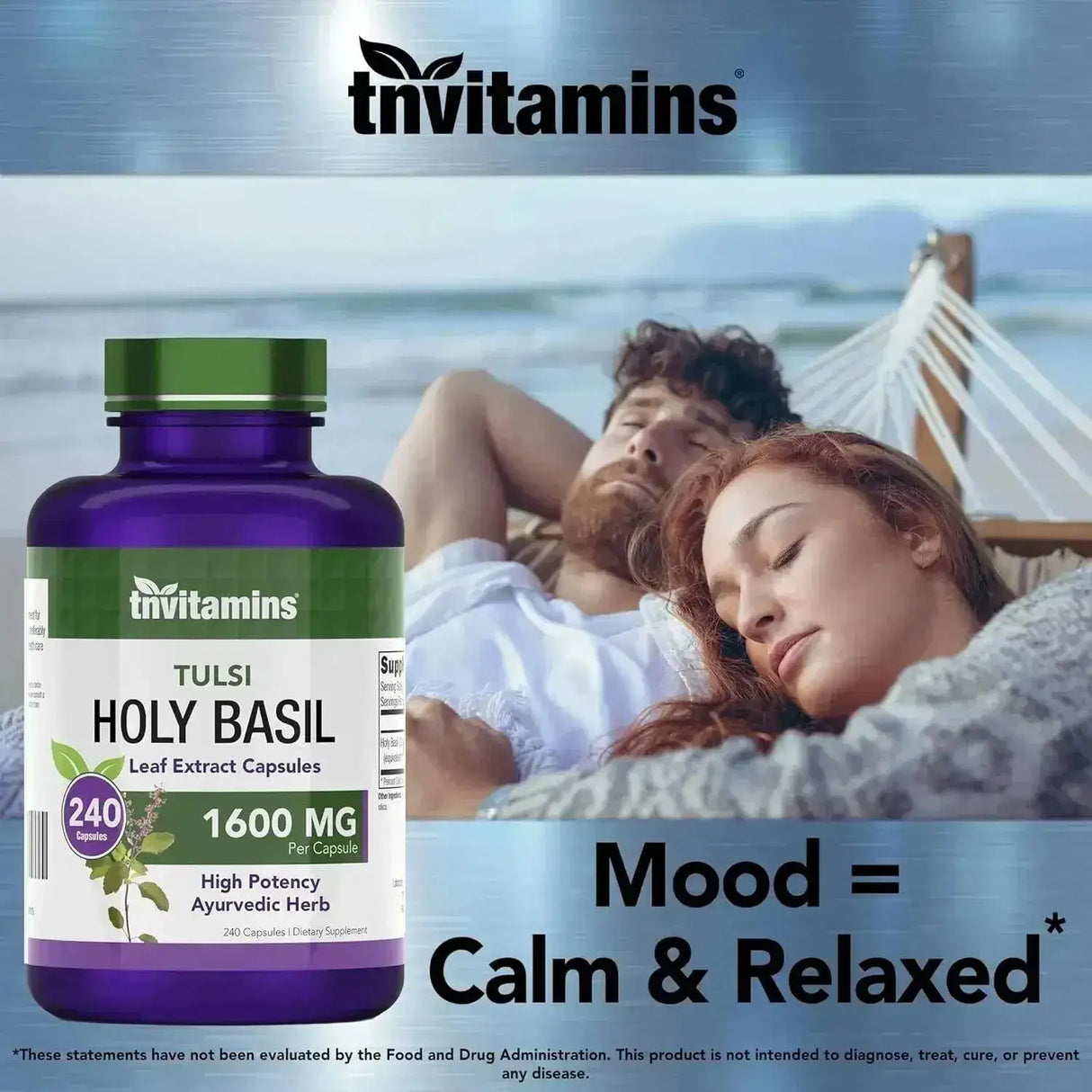 TNTVITAMINS - tnvitamins Holy Basil 1,600Mg. 240 Capsulas - The Red Vitamin MX - Suplementos Alimenticios - {{ shop.shopifyCountryName }}