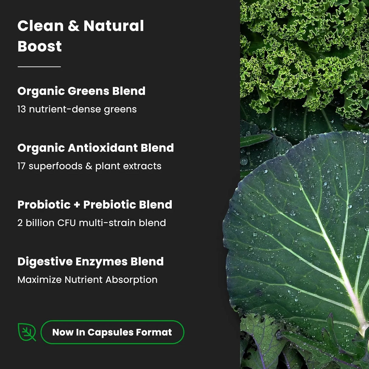 NUTRACHAMPS - NutraChamps Super Greens 150 Capsulas - The Red Vitamin MX - Suplementos Alimenticios - {{ shop.shopifyCountryName }}