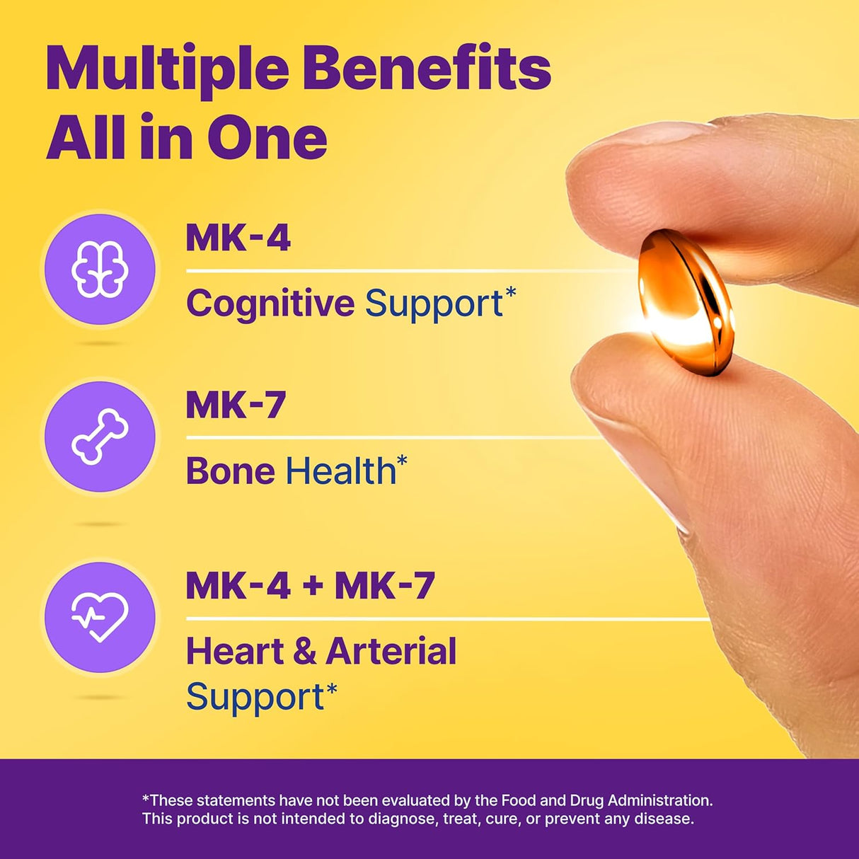 InnovixLabs Full Spectrum Vitamin K2 90 Capsulas