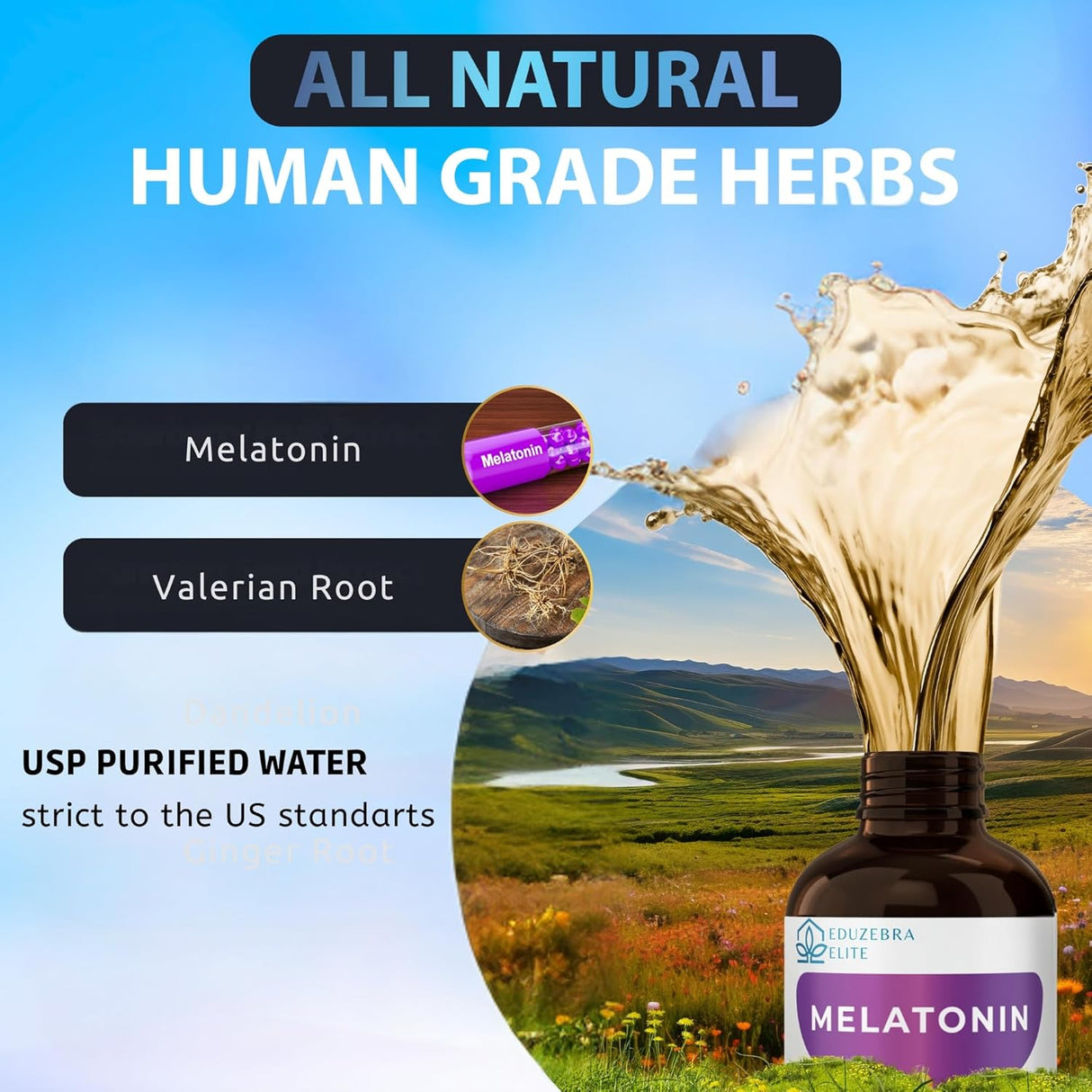 EDUZEBRA Cat Melatonin 1 Fl.Oz.