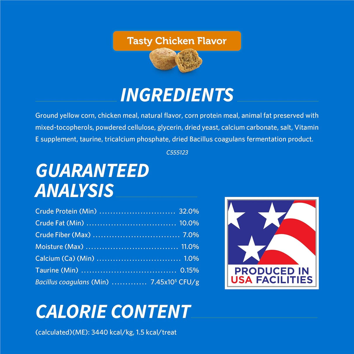 Purina DentaLife Made in USA Facilities Cat Dental Treats 19 Oz.