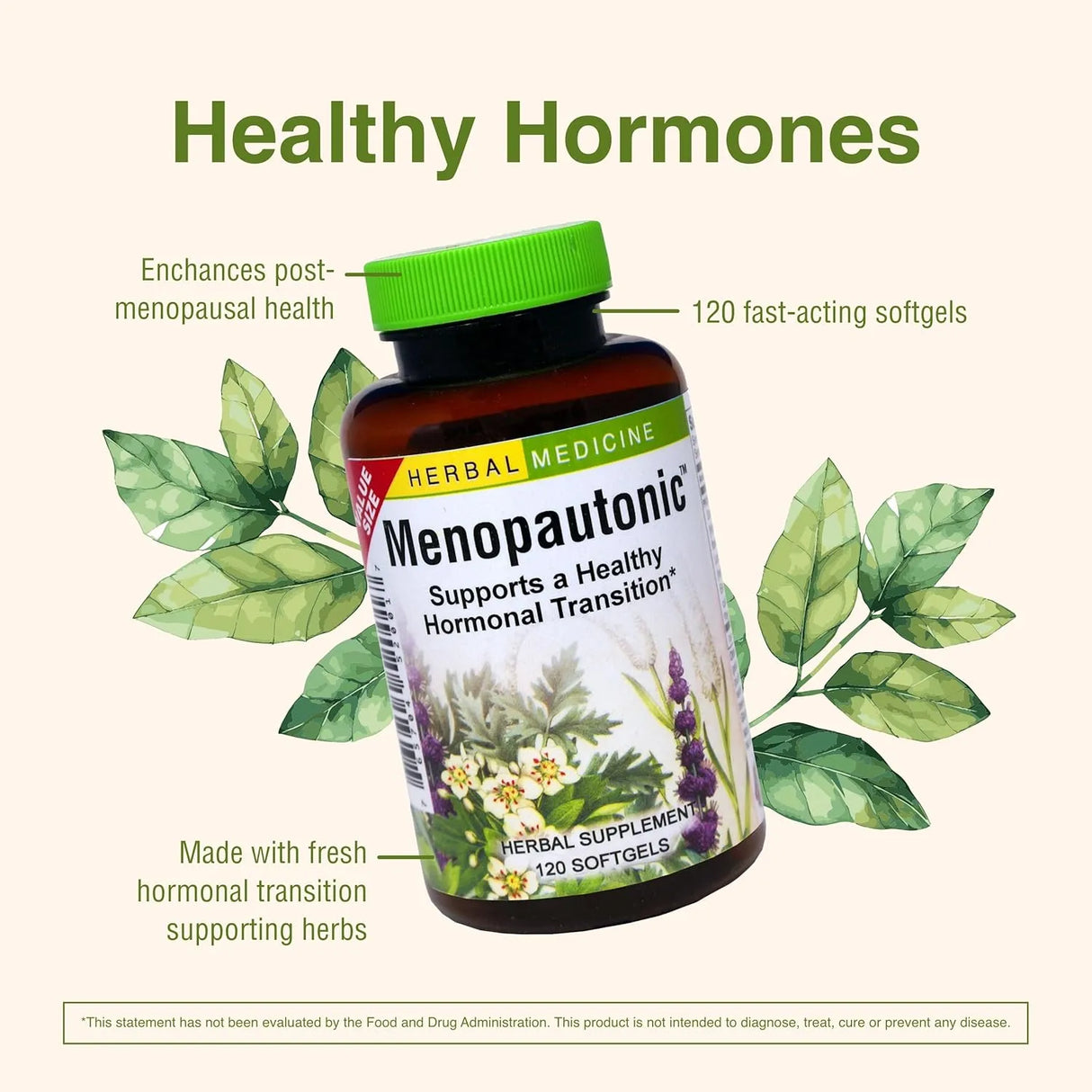 HERBS ETC - Herbs Etc. Menopautonic 120 Capsulas Blandas - The Red Vitamin MX - Suplementos Alimenticios - {{ shop.shopifyCountryName }}