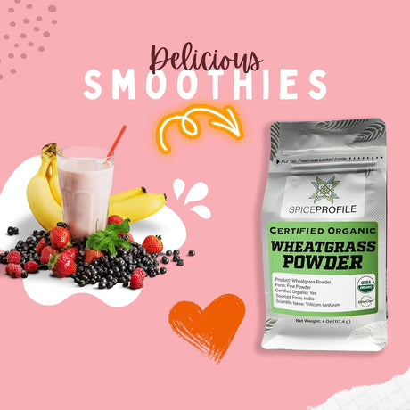 SPICE PROFILE - Spice Profile USDA Certified Organic Wheatgrass Powder 113Gr. - The Red Vitamin MX - Suplementos Alimenticios - {{ shop.shopifyCountryName }}