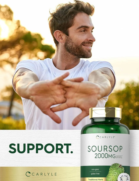 CARLYLE - Carlyle Soursop Leaves 2000Mg. 160 Capsulas - The Red Vitamin MX - Suplementos Alimenticios - {{ shop.shopifyCountryName }}