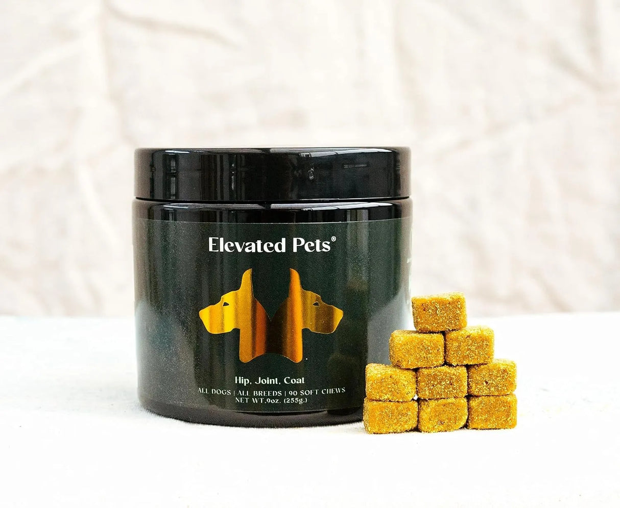 ELEVATED PETS - Elevated Pets Ultra-Healthy Omega 3 Fish Oil Treats 90 Masticables - The Red Vitamin MX - Aceite De Pescado Para Perros - {{ shop.shopifyCountryName }}