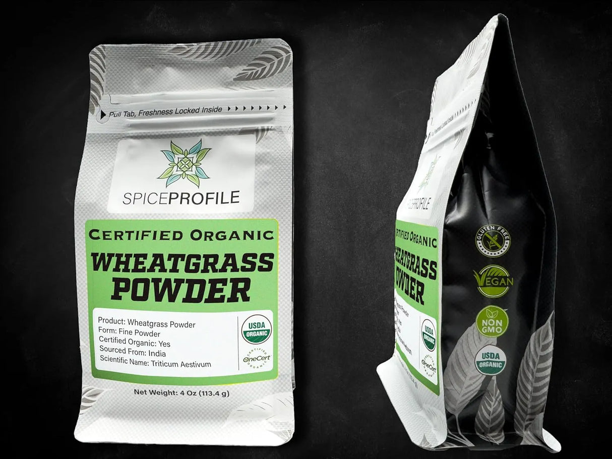 SPICE PROFILE - Spice Profile USDA Certified Organic Wheatgrass Powder 113Gr. - The Red Vitamin MX - Suplementos Alimenticios - {{ shop.shopifyCountryName }}