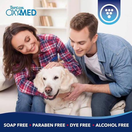 TROPICLEAN - TropiClean OxyMed Enzymatic Dog Ear Cleaner 4 Fl.Oz. - The Red Vitamin MX - Cuidado Del Oído De Perros - {{ shop.shopifyCountryName }}