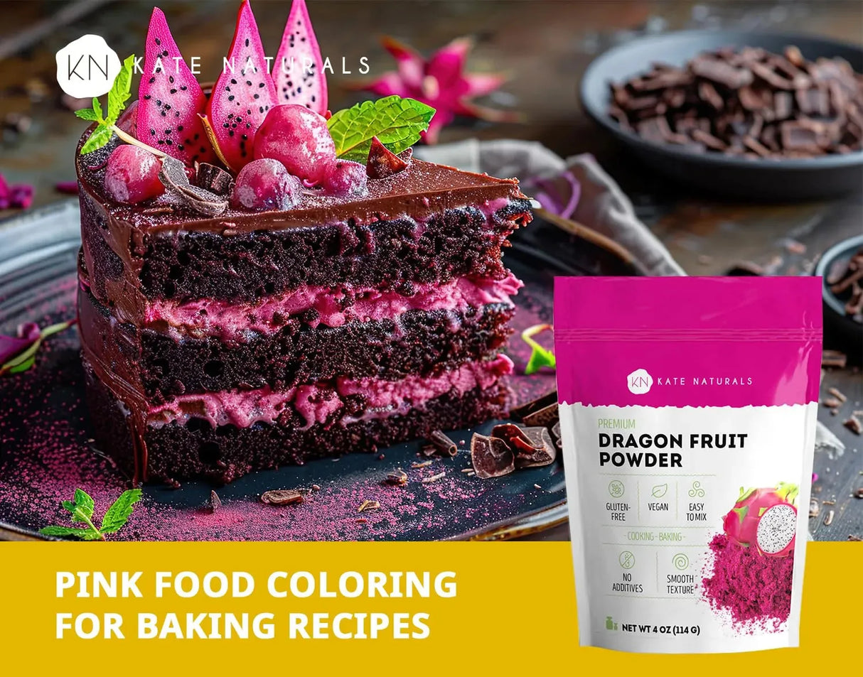 KATE NATURALS - Kate Naturals Dragon Fruit Powder 114Gr. - The Red Vitamin MX - Suplementos Alimenticios - {{ shop.shopifyCountryName }}