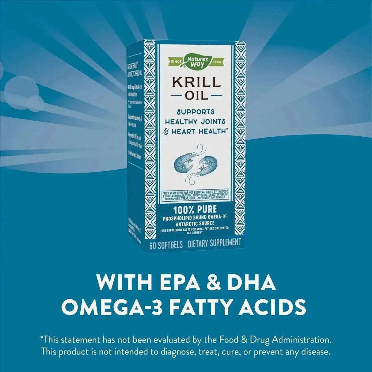 NATURE'S WAY - Nature's Way Krill Oil 60 Capsulas Blandas - The Red Vitamin MX - Suplementos Alimenticios - {{ shop.shopifyCountryName }}