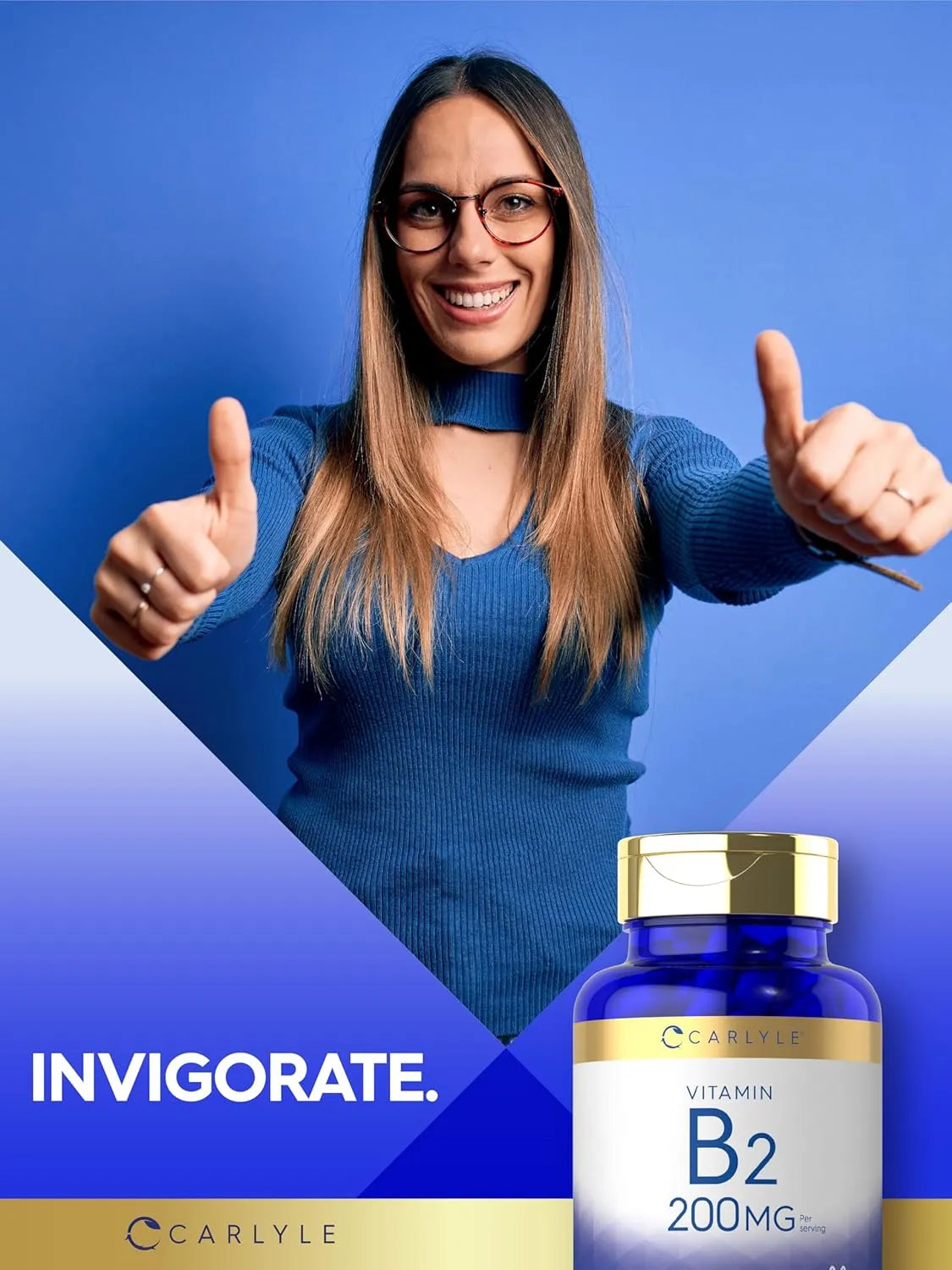 CARLYLE - Carlyle Vitamin B2 200Mg. 150 Capsulas - The Red Vitamin MX - Suplementos Alimenticios - {{ shop.shopifyCountryName }}