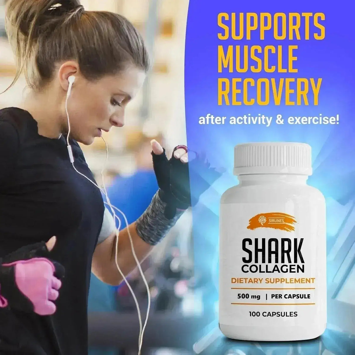 SIRUNES - SIRUNES Fish Cartilage Collagen 100 Capsulas - The Red Vitamin MX - Suplementos Alimenticios - {{ shop.shopifyCountryName }}