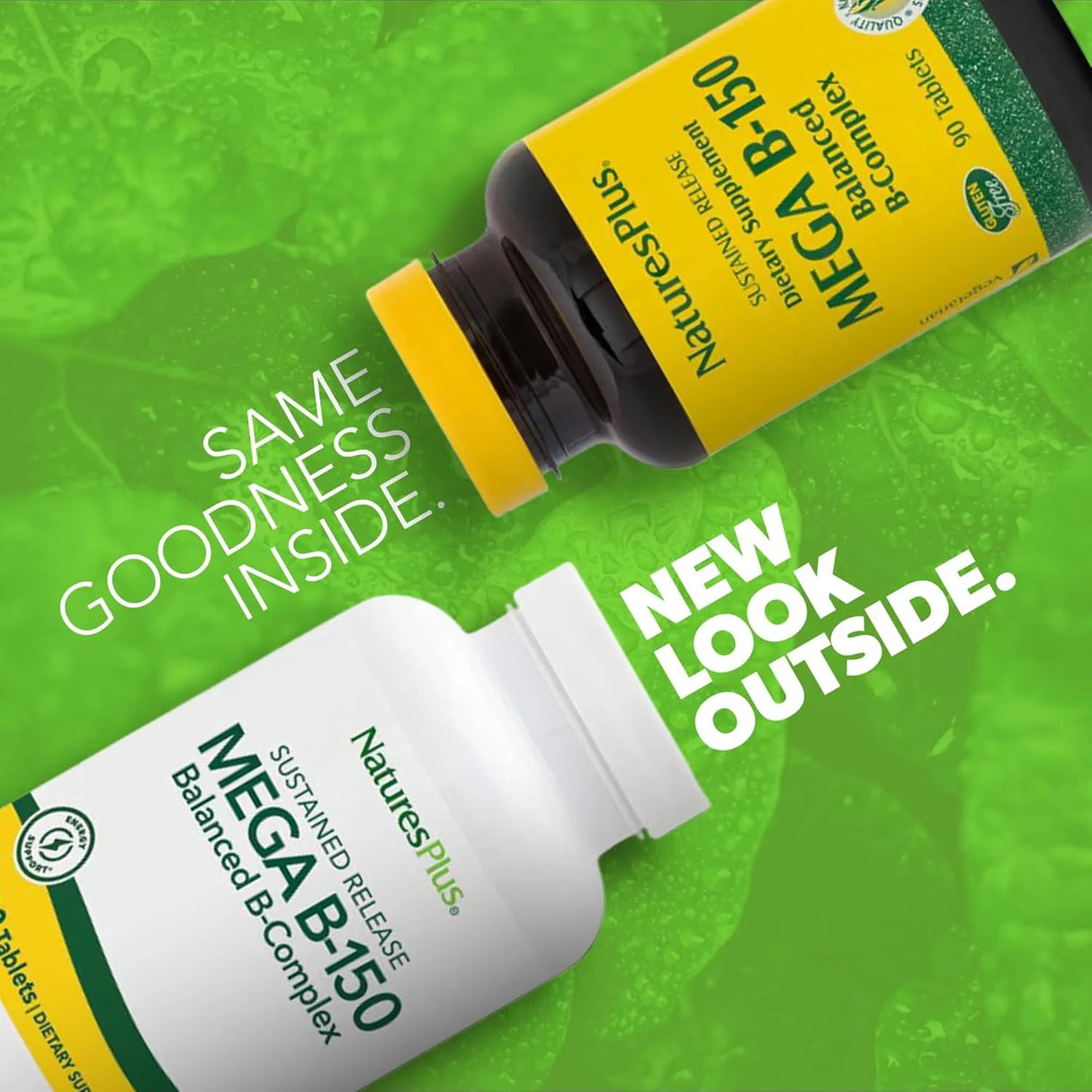 NATURES PLUS - Natures Plus Mega B-150 Complex 90 Tabletas - The Red Vitamin MX - Suplementos Alimenticios - {{ shop.shopifyCountryName }}