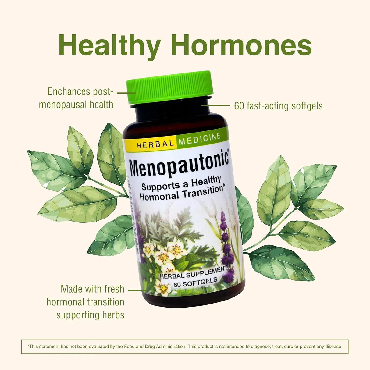 HERBS ETC - Herbs Etc. Menopautonic 60 Capsulas Blandas - The Red Vitamin MX - Suplementos Alimenticios - {{ shop.shopifyCountryName }}