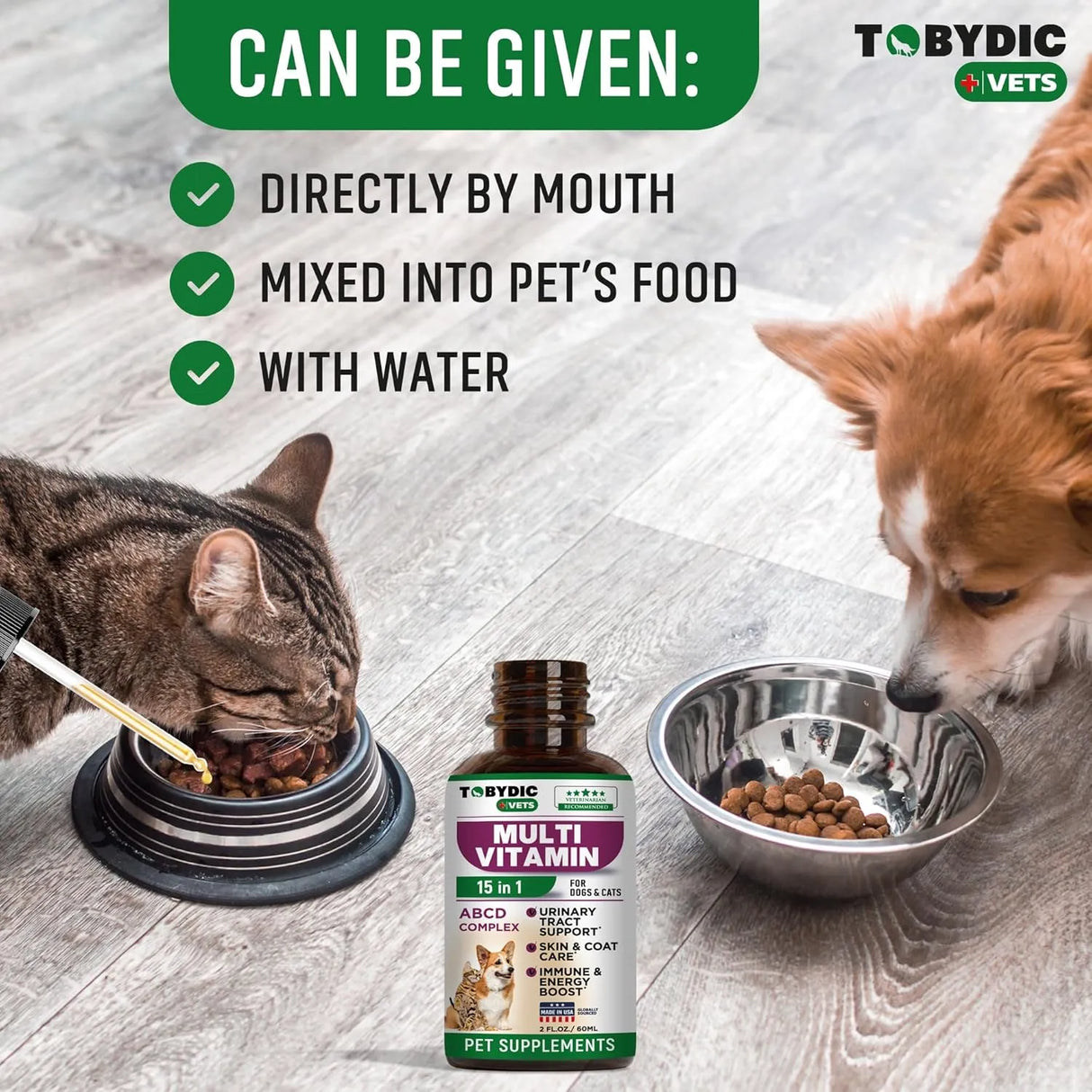 TOBYDIC - TOBYDIC Cat & Dog Multivitamin 2 Fl.Oz. - The Red Vitamin MX - Multivitamínicos Para Perros - {{ shop.shopifyCountryName }}