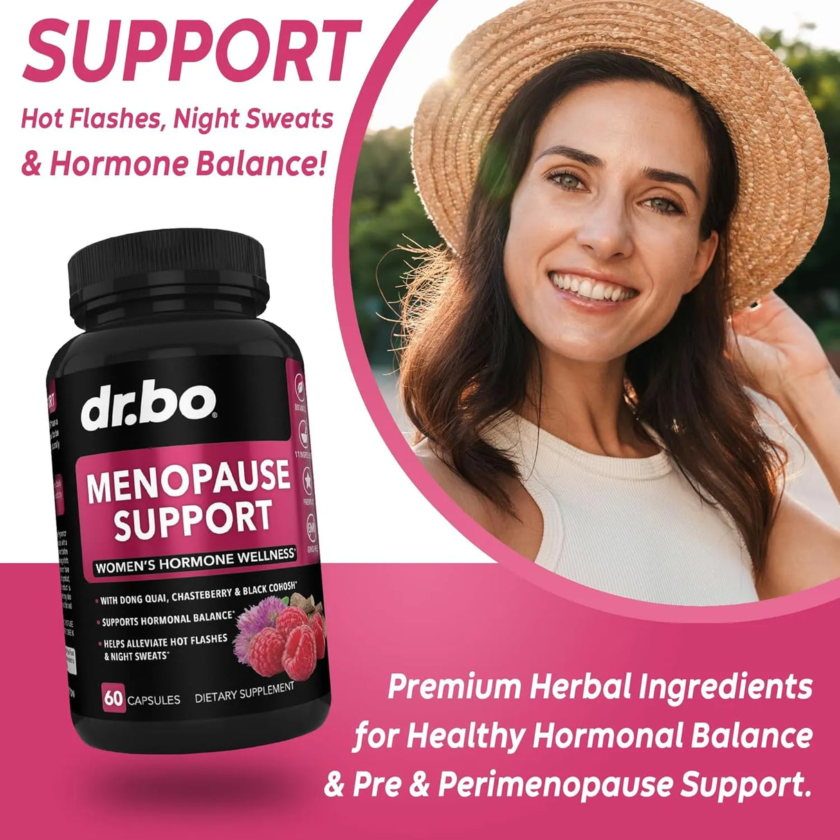 DR. BO - DR. BO Menopause Support 60 Capsulas - The Red Vitamin MX - Suplementos Alimenticios - {{ shop.shopifyCountryName }}