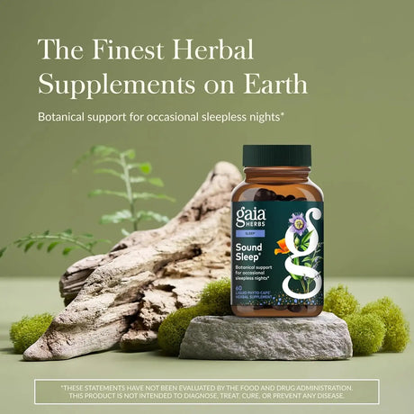 GAIA HERBS - Gaia Herbs Sound Sleep 120 Capsulas - The Red Vitamin MX - Suplementos Alimenticios - {{ shop.shopifyCountryName }}