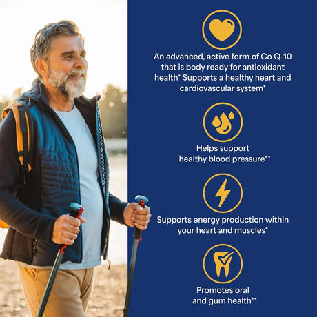 PURITAN'S PRIDE - Puritan's Pride Ubiquinol 100Mg. 120 Capsulas Blandas - The Red Vitamin MX - Suplementos Alimenticios - {{ shop.shopifyCountryName }}