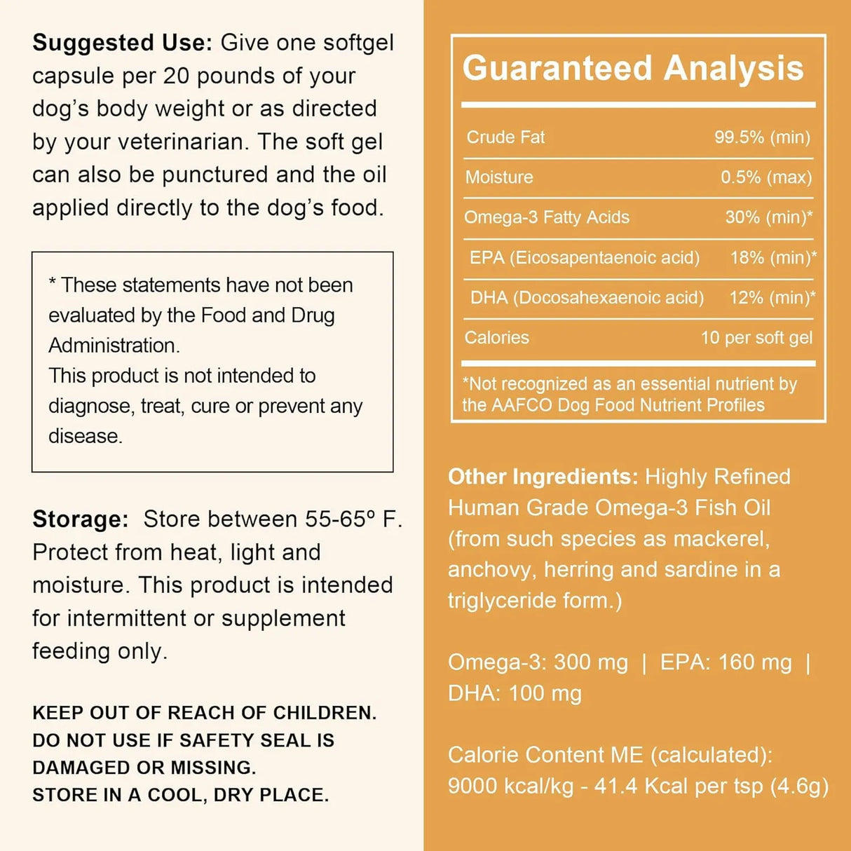 CHEW + HEAL - Chew + Heal Labs Wild Caught Omega 3 Fish Oil for Puppy & Small Breed 180 Capsulas Blandas 2 Pack - The Red Vitamin MX - Aceite De Pescado Para Perros - {{ shop.shopifyCountryName }}