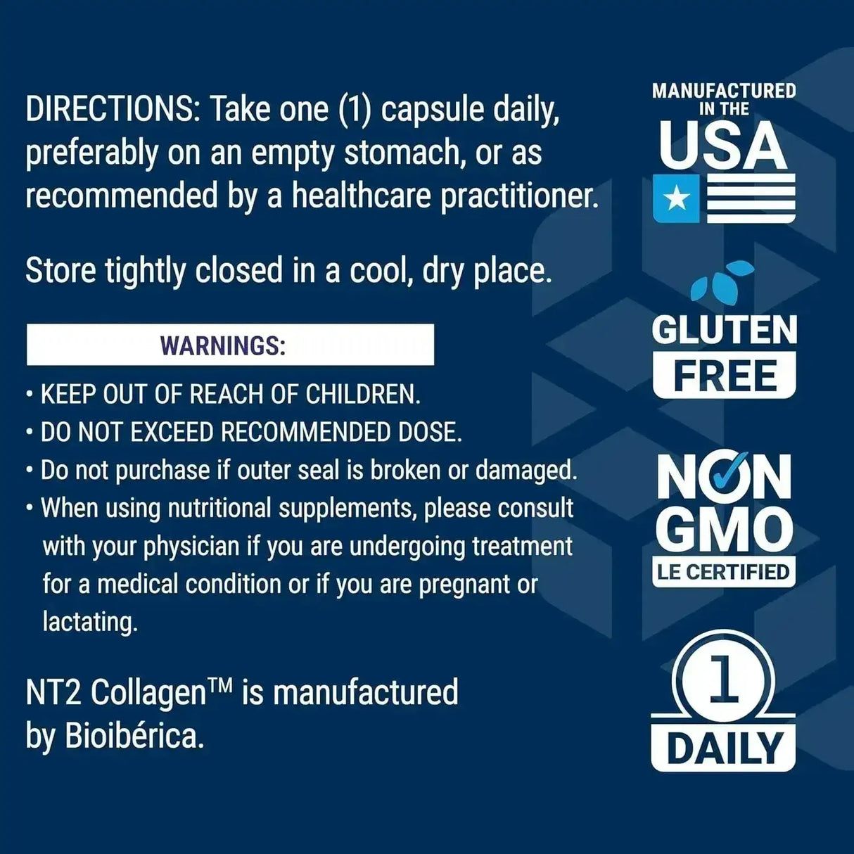 LIFE EXTENSION - Life Extension NT2 Collagen 60 Capsulas - The Red Vitamin MX - Suplementos Alimenticios - {{ shop.shopifyCountryName }}