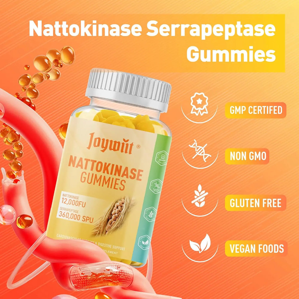 JOYWIIT - Joywiit Nattokinase Gummies 12,000 FU 60 Gomitas - The Red Vitamin MX - Suplementos Alimenticios - {{ shop.shopifyCountryName }}