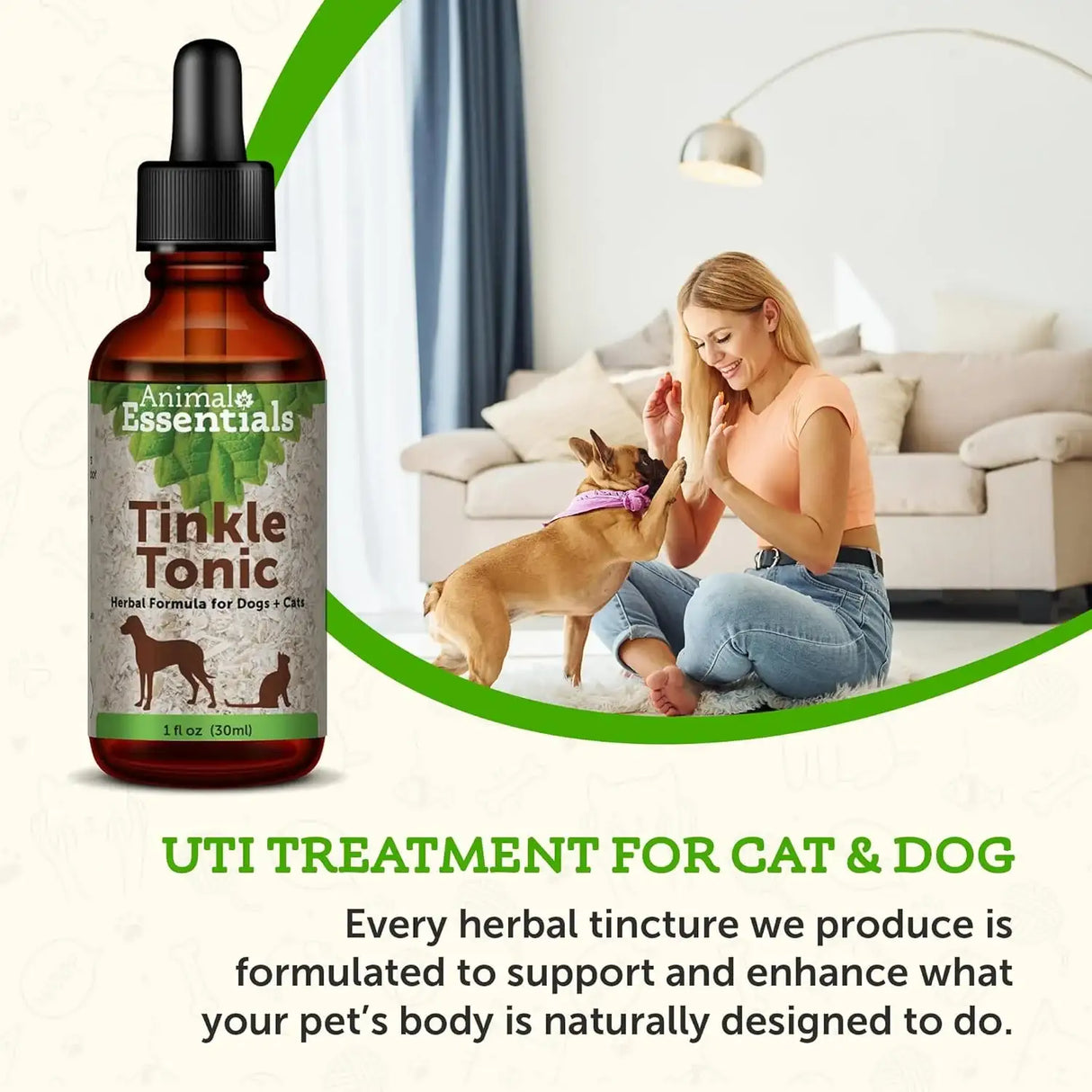 ANIMAL ESSENTIALS - Animal Essentials Tinkle Tonic for Dogs & Cats 1 Fl.Oz. - The Red Vitamin MX - Salud De Tracto Urinario Para Perros - {{ shop.shopifyCountryName }}