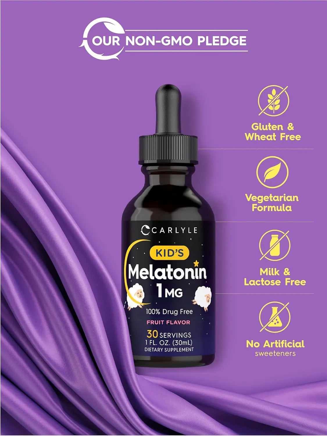 CARLYLE - Carlyle Kids Melatonin Liquid 1 Fl.Oz. 2 Pack - The Red Vitamin MX - Suplementos Alimenticios - {{ shop.shopifyCountryName }}