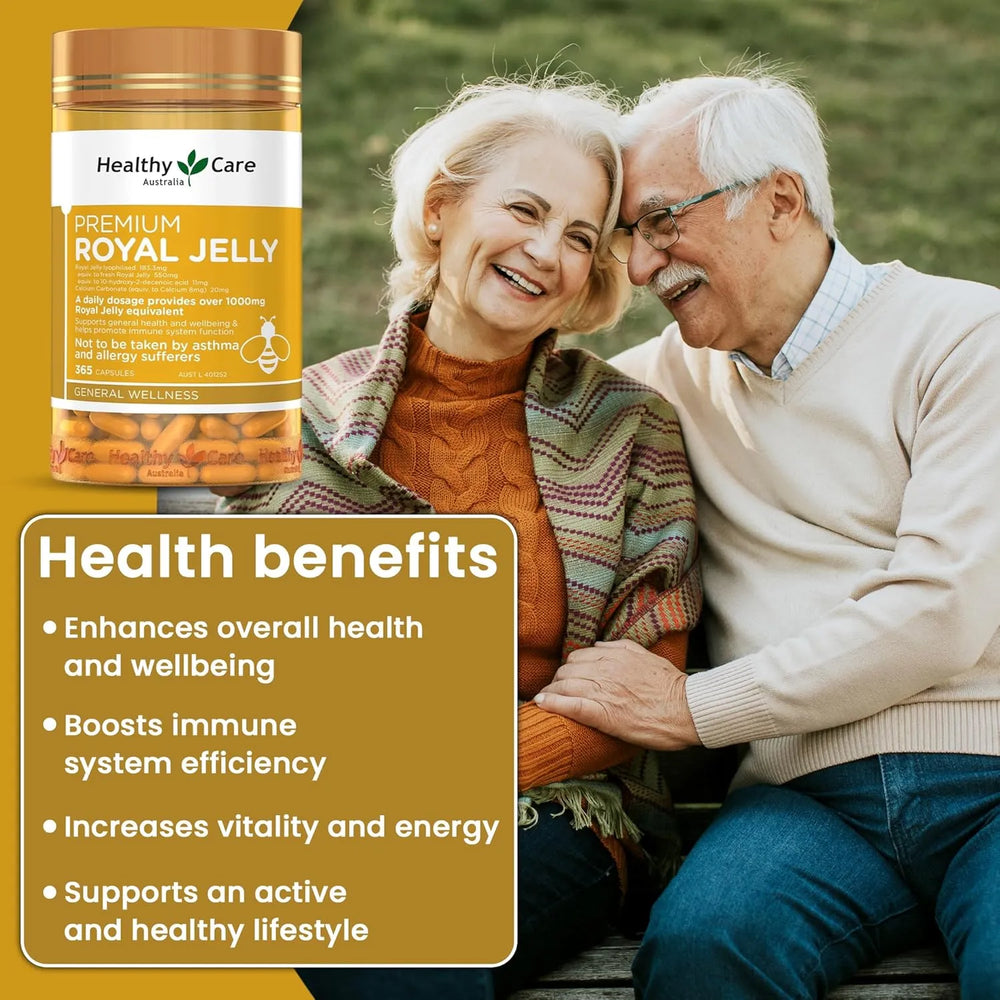 HEALTHY CARE - Healthy Care Royal Jelly 365 Capsulas - The Red Vitamin MX - Suplementos Alimenticios - {{ shop.shopifyCountryName }}