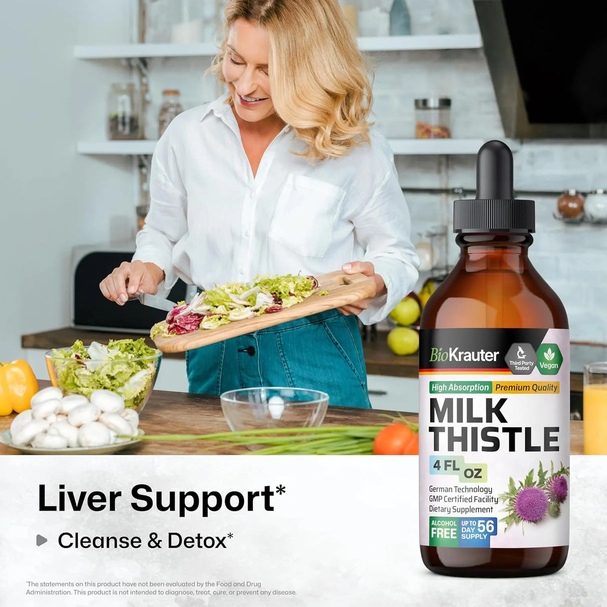 BIOKRAUTER - BIO KRAUTER Milk Thistle Liquid Drops 4 Fl.Oz. - The Red Vitamin MX - Suplementos Alimenticios - {{ shop.shopifyCountryName }}