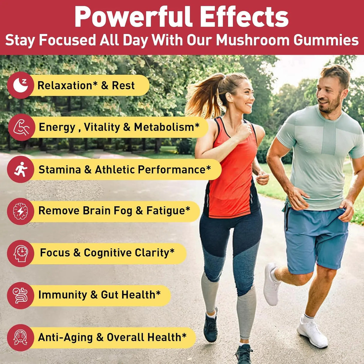 MEZQAI - Mezqai Cordyceps Reishi Mushroom Gummies 60 Gomitas - The Red Vitamin MX - Suplementos Alimenticios - {{ shop.shopifyCountryName }}