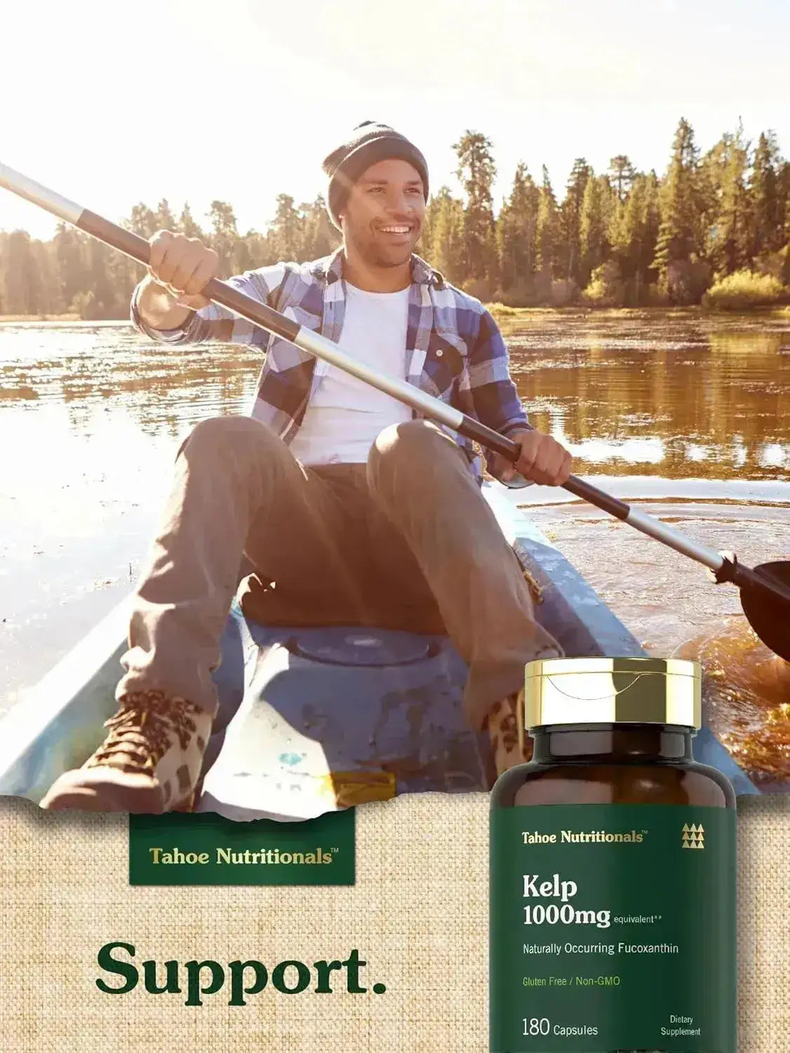 TAHOE NUTRITIONALS - Tahoe Nutritionals Kelp 1000Mg. 180 Capsulas - The Red Vitamin MX - Suplementos Alimenticios - {{ shop.shopifyCountryName }}