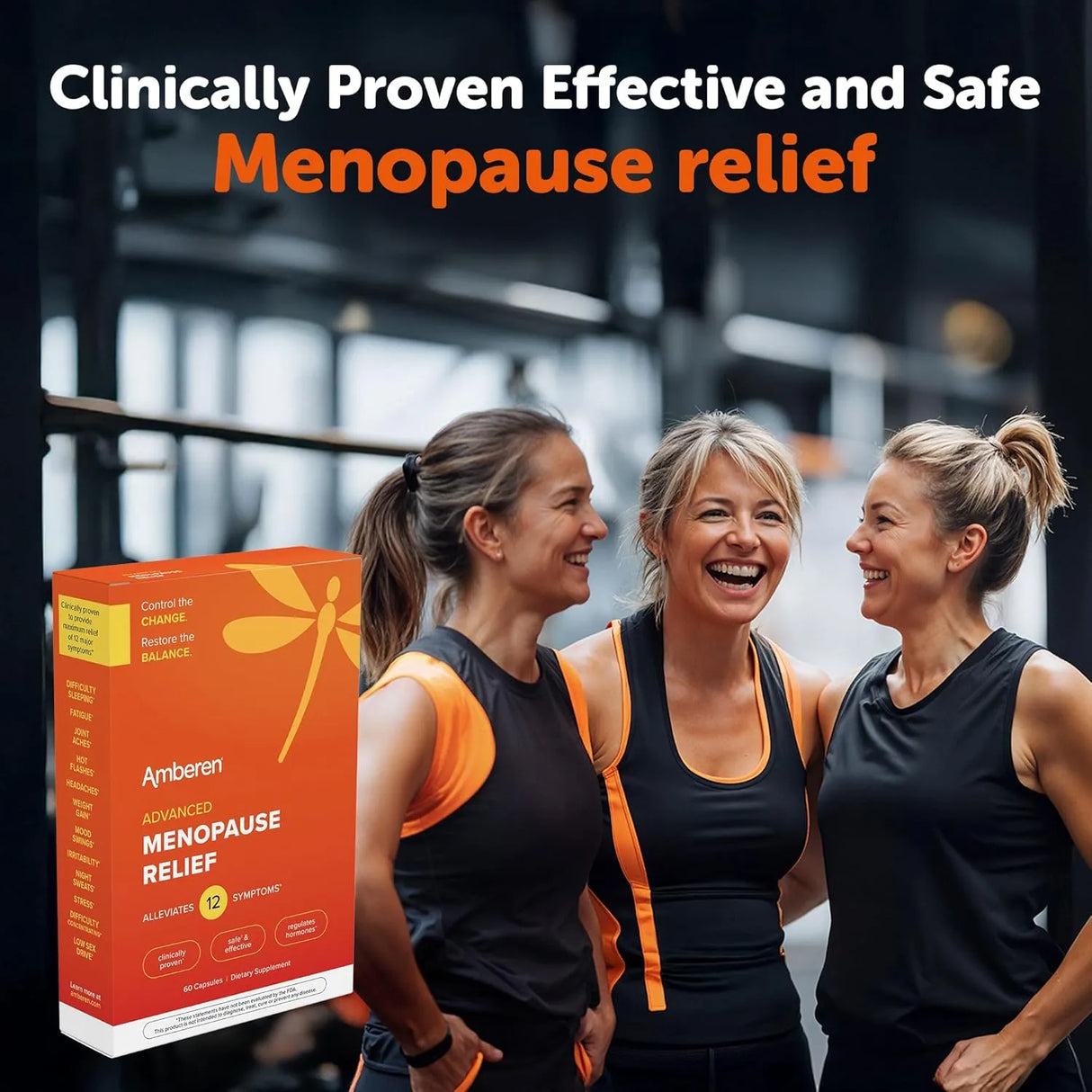 AMBEREN - Amberen: Safe Multi-Symptom Menopause Relief 180 Capsulas - The Red Vitamin MX - Suplementos Alimenticios - {{ shop.shopifyCountryName }}