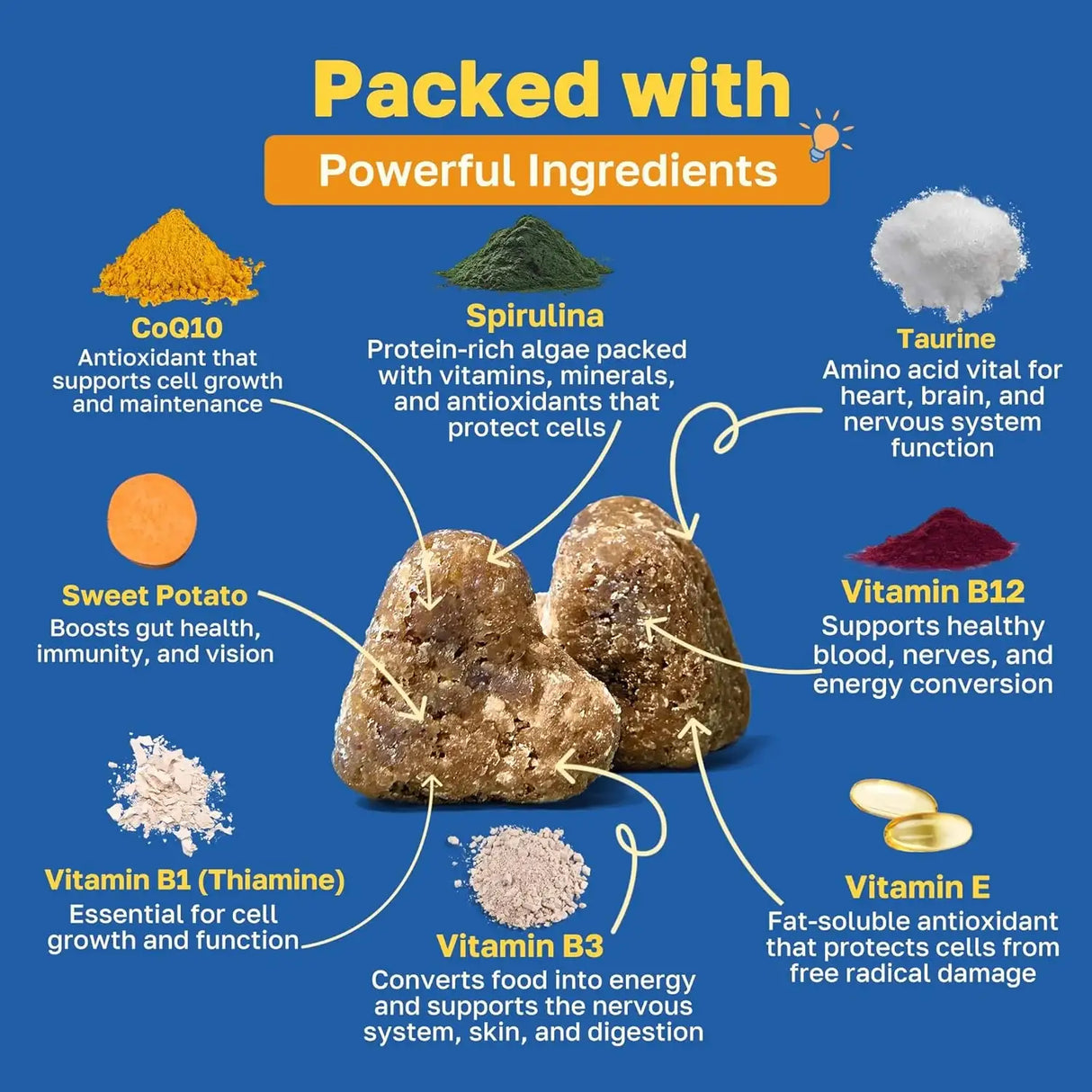 HAPPY PAWS - Happy Paws Cognitive Supplement for Dogs 100 Masticables - The Red Vitamin MX - Multivitamínicos Para Perros - {{ shop.shopifyCountryName }}