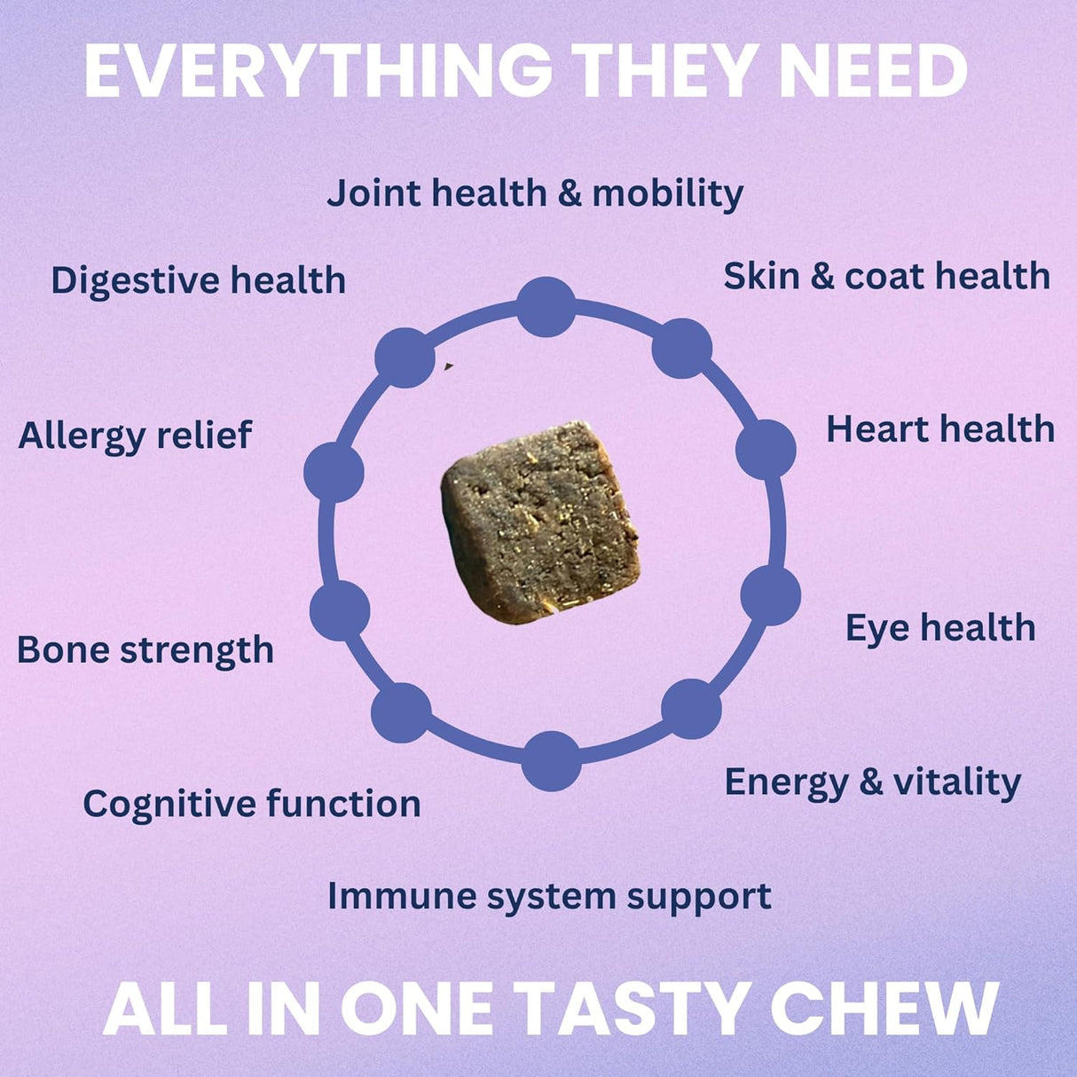 Under the Weather Multivitamin for Dogs 60 Masticables