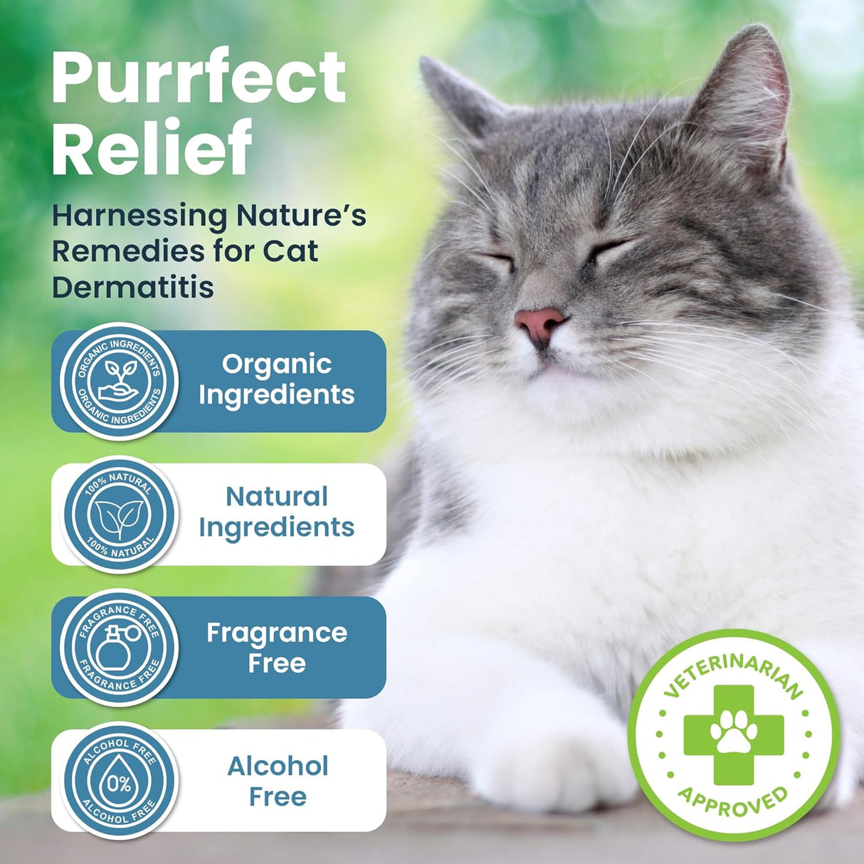 ResQ Organics Cat Paw Balm Cat Cream Hot Spot Treatment 2 Oz.