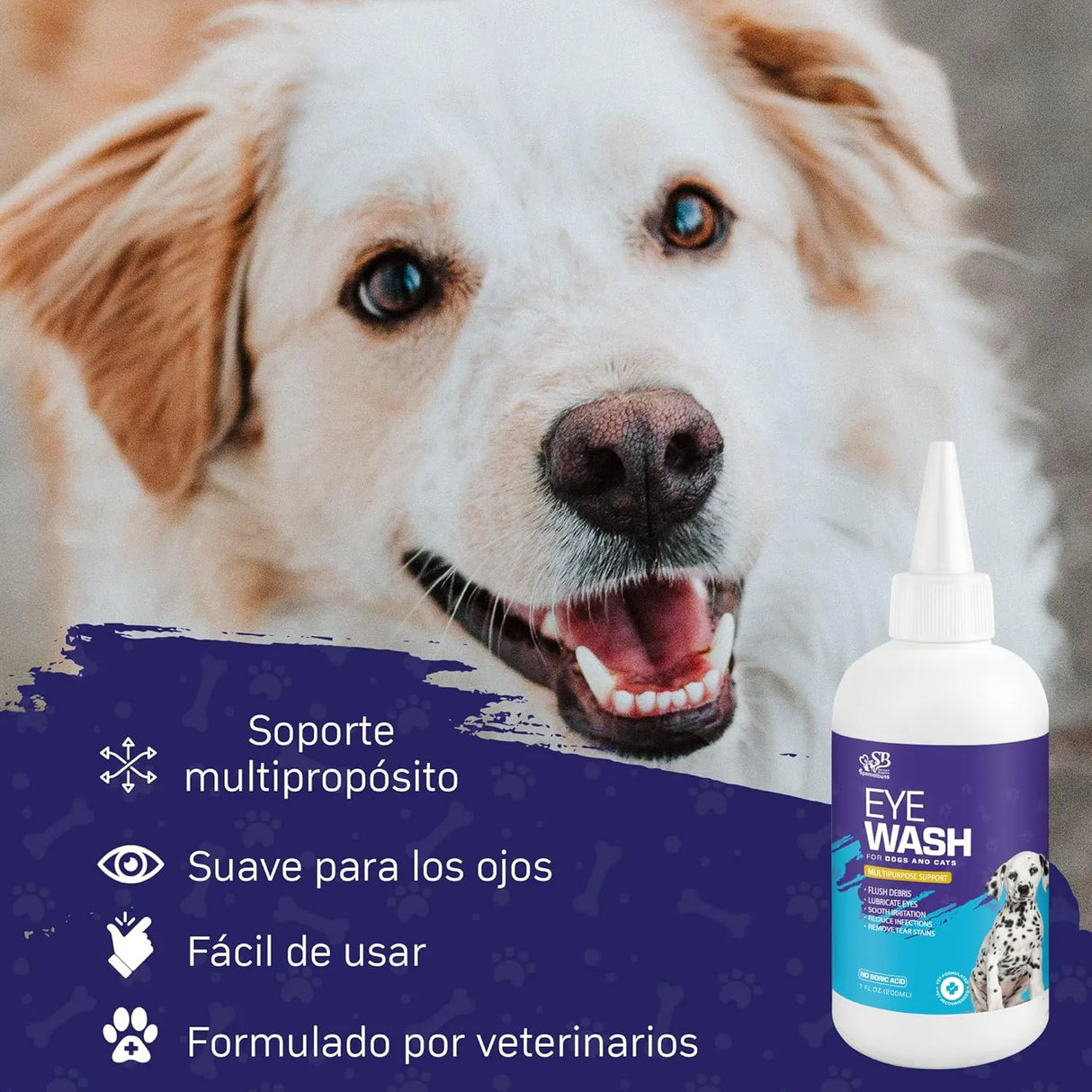 SPANIELBUNS - Spanielbuns Dog Eye Drops 200Ml. - The Red Vitamin MX - Cuidado De Los Ojos De Los Perros - {{ shop.shopifyCountryName }}