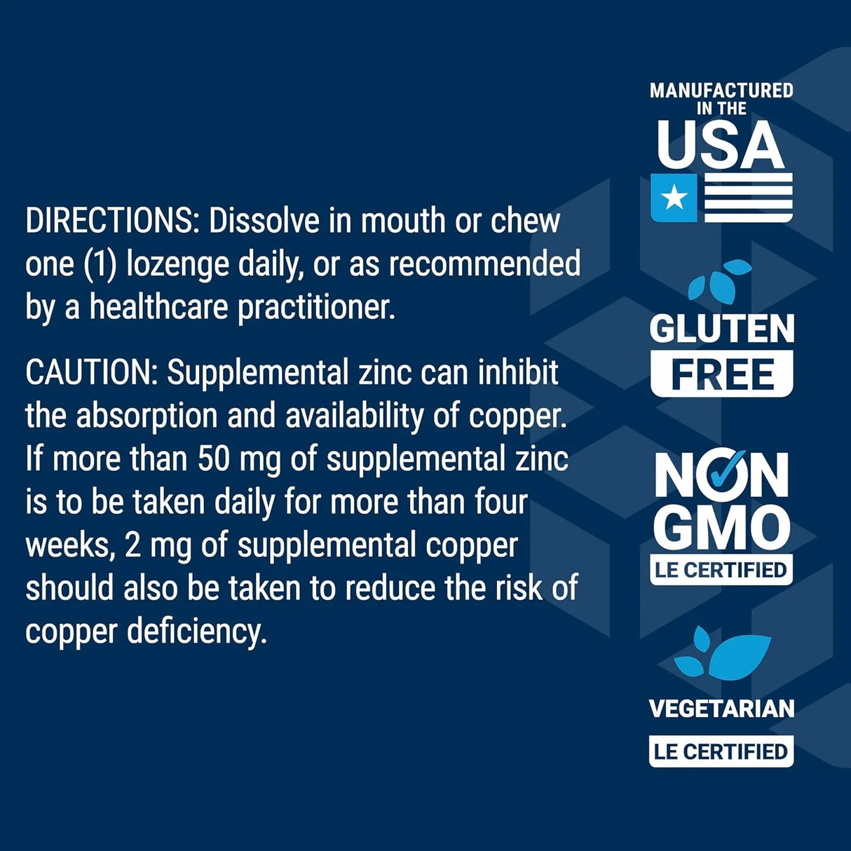 LIFE EXTENSION - Life Extension Zinc Lozenges 60 Tabletas - The Red Vitamin MX - Suplementos Alimenticios - {{ shop.shopifyCountryName }}