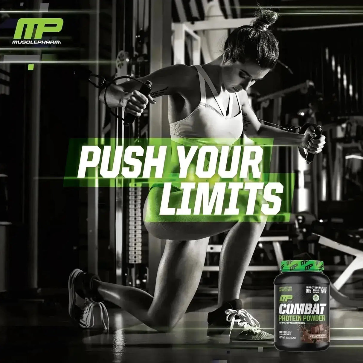 MUSCLEPHARM - MusclePharm Combat Protein Powder Chocolate Milk 26 Servicios 2 Lbs. - The Red Vitamin MX - Suplementos Alimenticios - {{ shop.shopifyCountryName }}