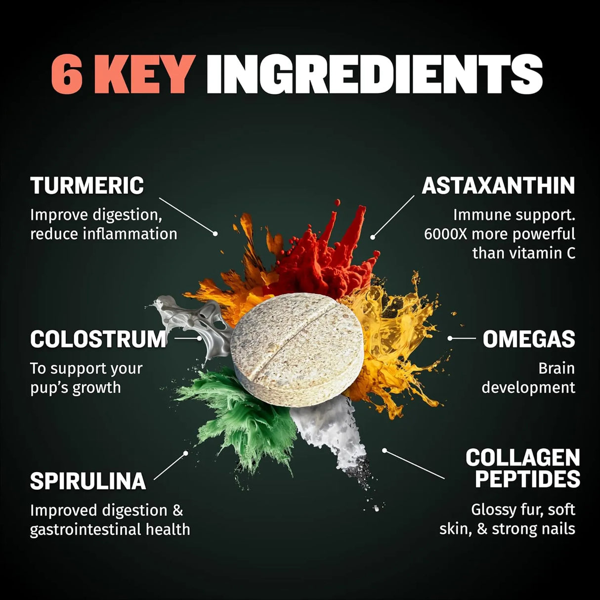 BULLY MAX - Bully Max 2-in-1 Puppy Vitamins 30 Tabletas Masticables - The Red Vitamin MX - Multivitamínicos Para Perros - {{ shop.shopifyCountryName }}