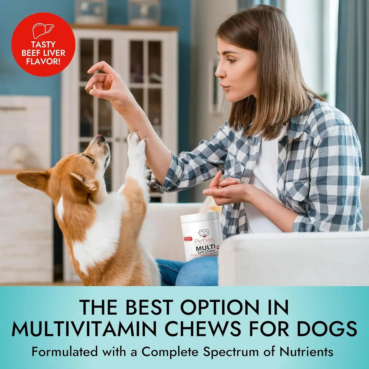 PET VET - Pet Vet Multi Soft Chews for Dogs 60 Masticables - The Red Vitamin MX - Multivitamínicos Para Perros - {{ shop.shopifyCountryName }}