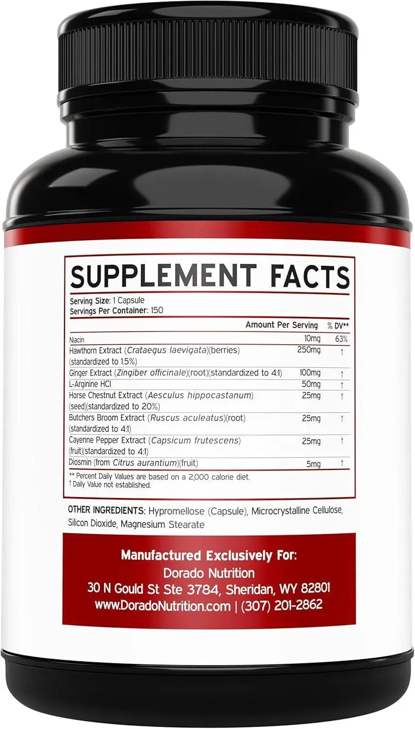 DORADO NUTRITION - DORADO NUTRITION Blood Circulation 150 Capsulas - The Red Vitamin MX - Suplementos Alimenticios - {{ shop.shopifyCountryName }}