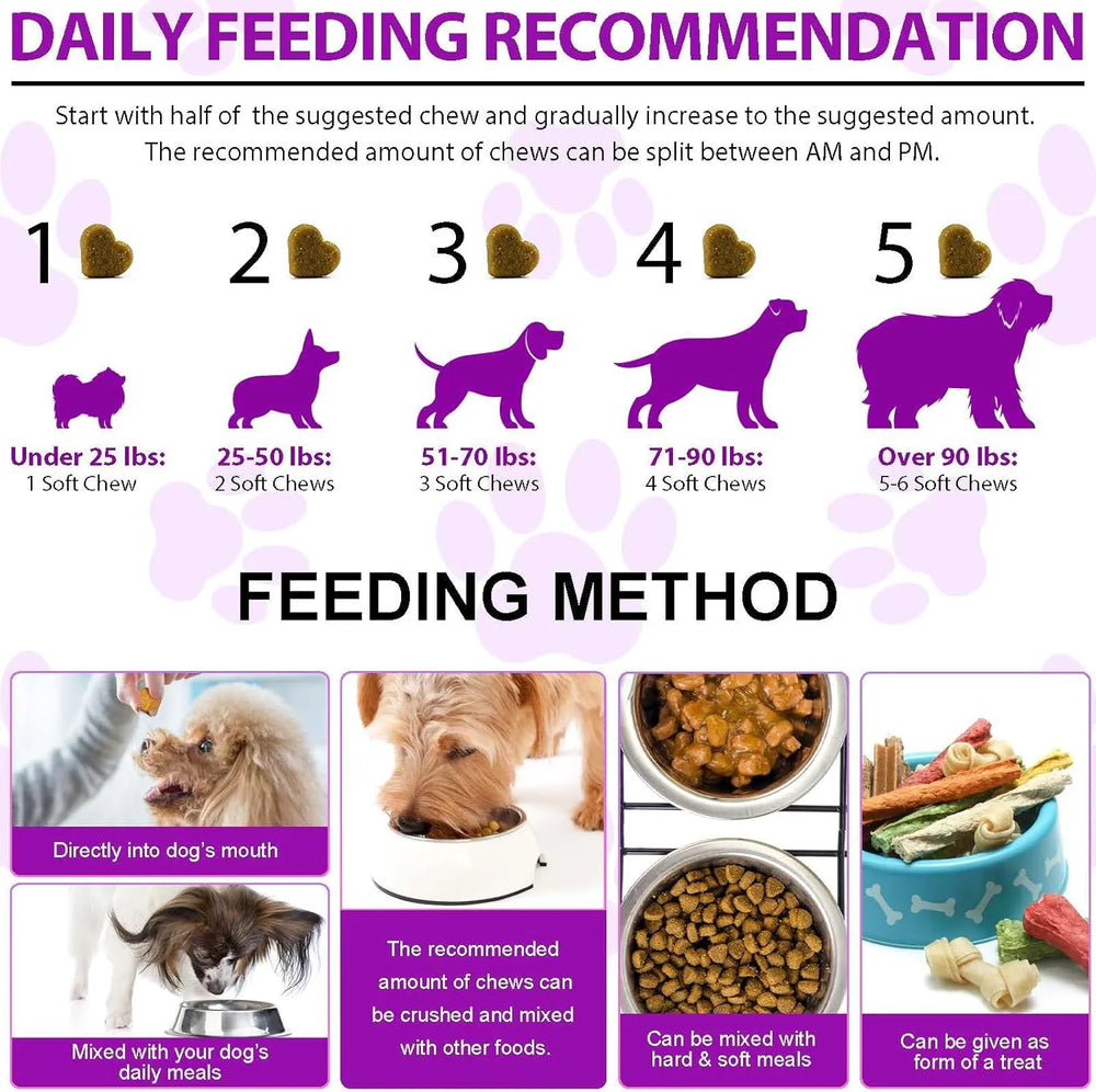 OIMMAL - OIMMAL 15 in 1 Dog Vitamins 150 Masticables - The Red Vitamin MX - Multivitamínicos Para Perros - {{ shop.shopifyCountryName }}